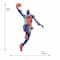 RoomMates Space Jam Lebron Peel & Stick Giant Wall Decal